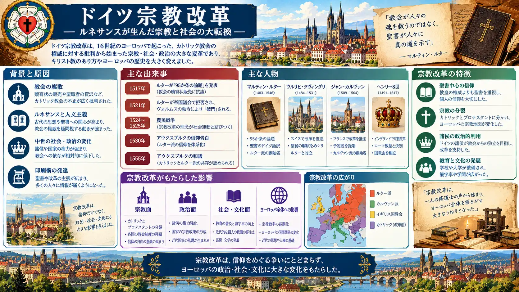 ルネサンス期のドイツ宗教改革