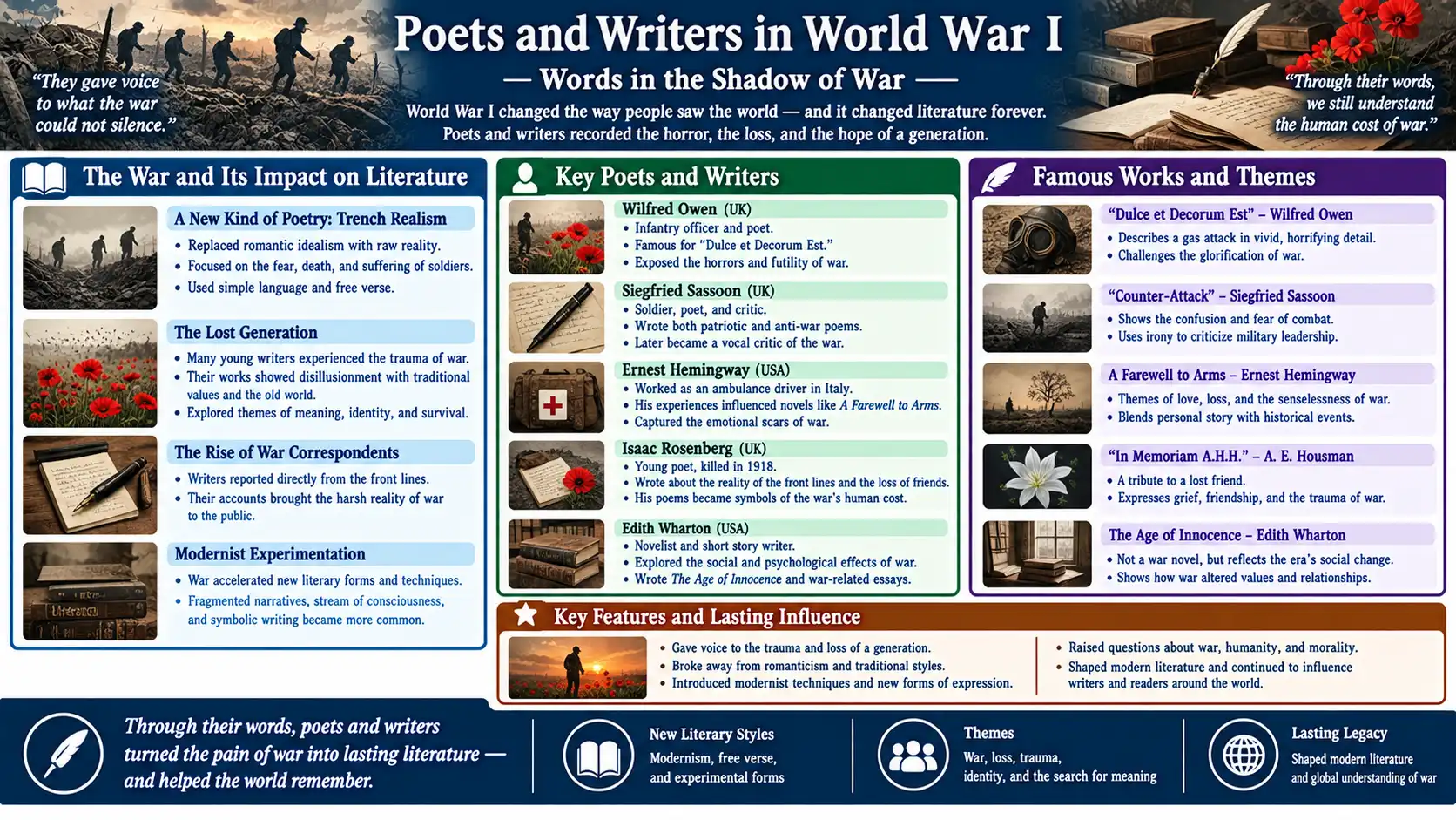 Wilfred Owen's Poetic War Testimony