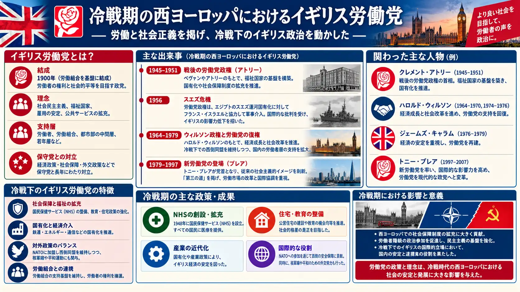 冷戦期のイギリス労働党の役割