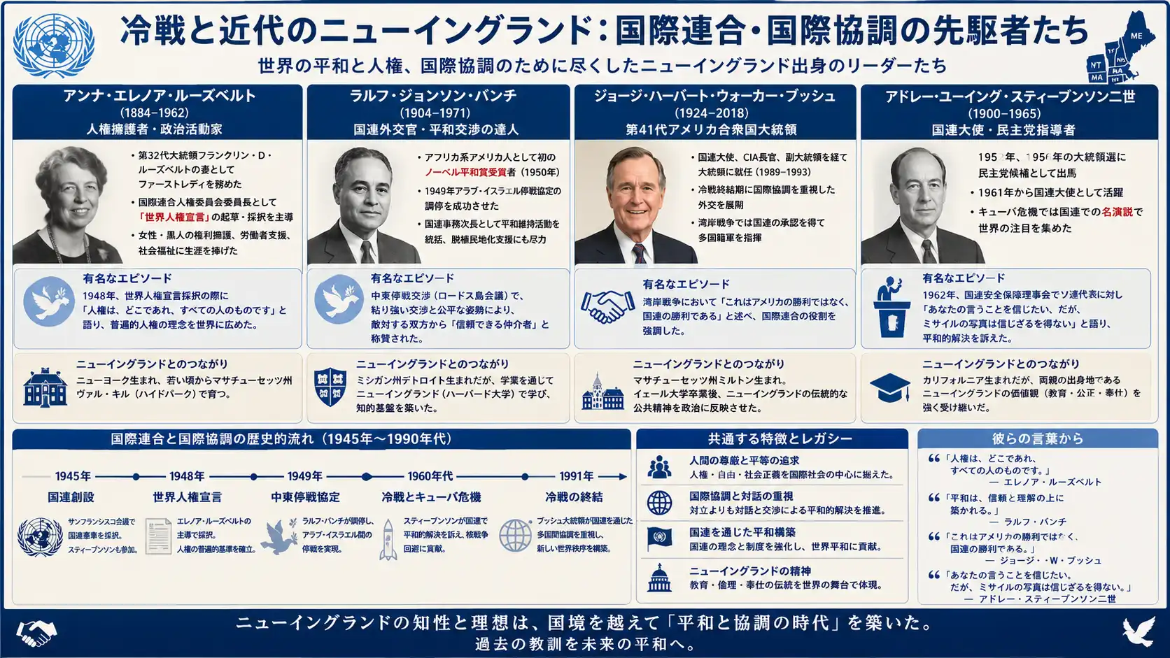 対立の時代に多国間協調の理想を追求した東部エリートの系譜