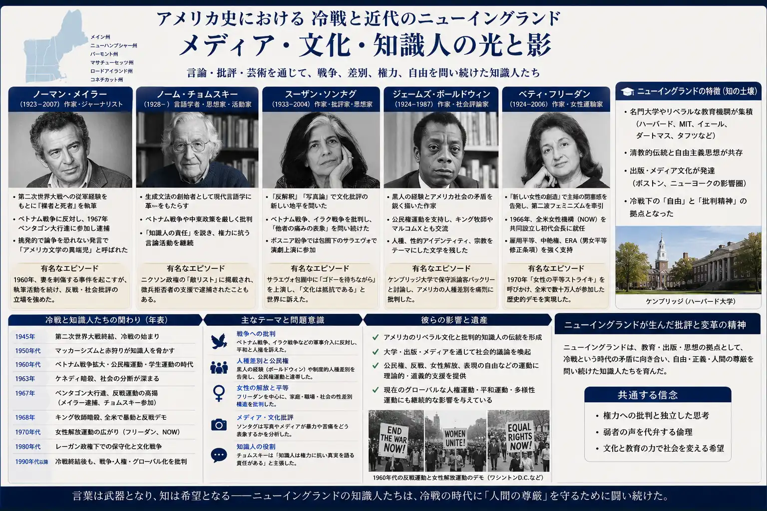 国家の欺瞞を暴きアメリカの良心を揺さぶった異端の知性