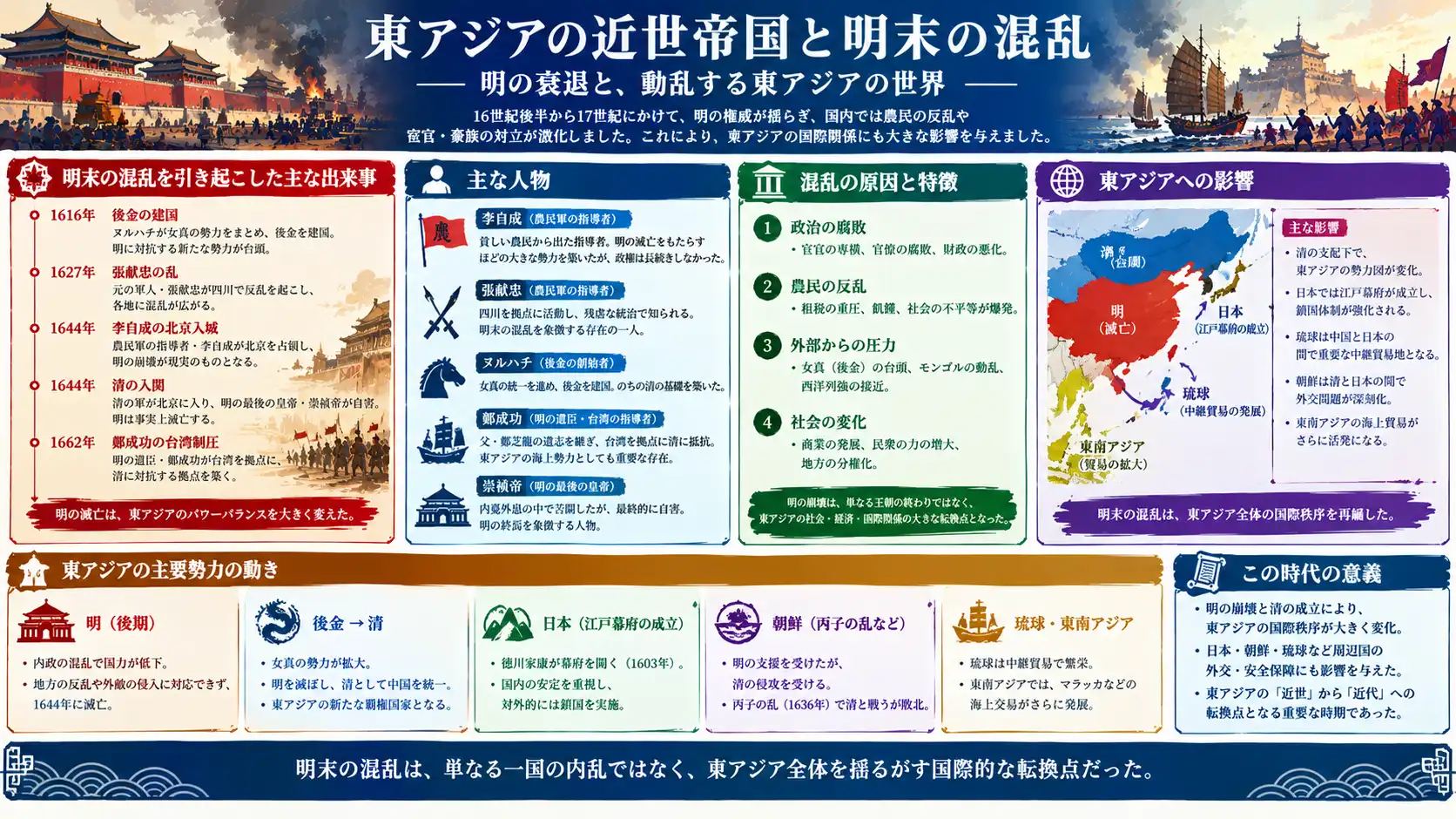 朱由榔と南明政権最後の皇帝となった永暦帝